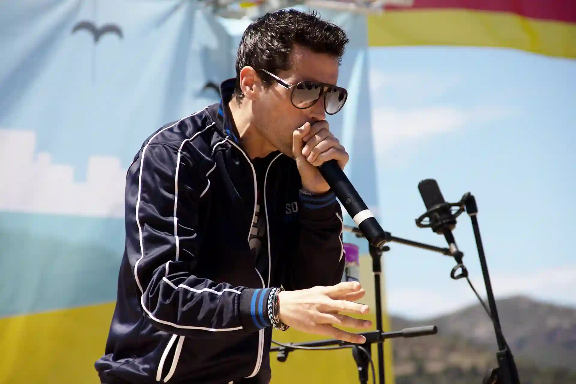 Beatbox: Imagen de Markooz haciendo beatbox en Sónar Kids