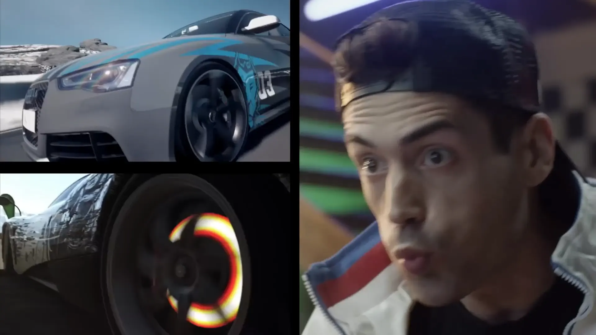 Beatbox: imagen de Markooz en el spot para PlayStation Driveclub
