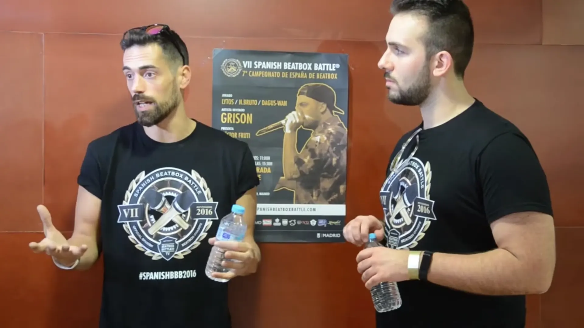Beatbox: Imagen de Markooz y Musantro en el Campeonato de España de Beatbox 2016